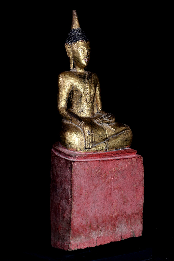 Extremely Rare 19C Thai Lanna Buddha # A052